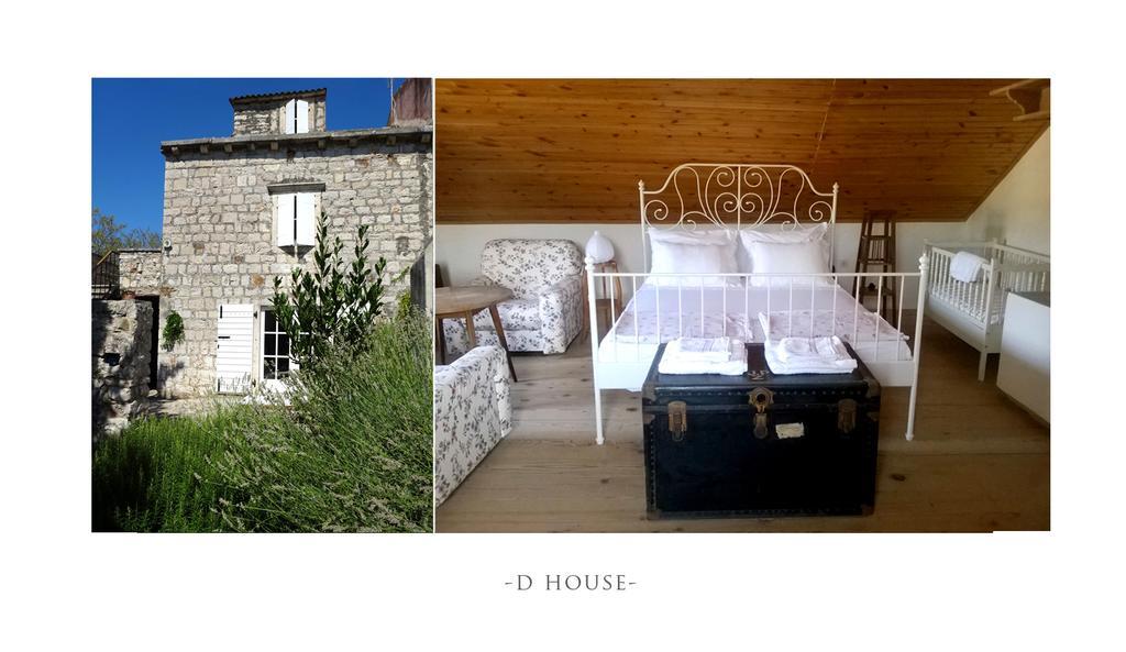 D House Authentic Zlarin House, Relaxing Courtyard And Terrace Exterior foto